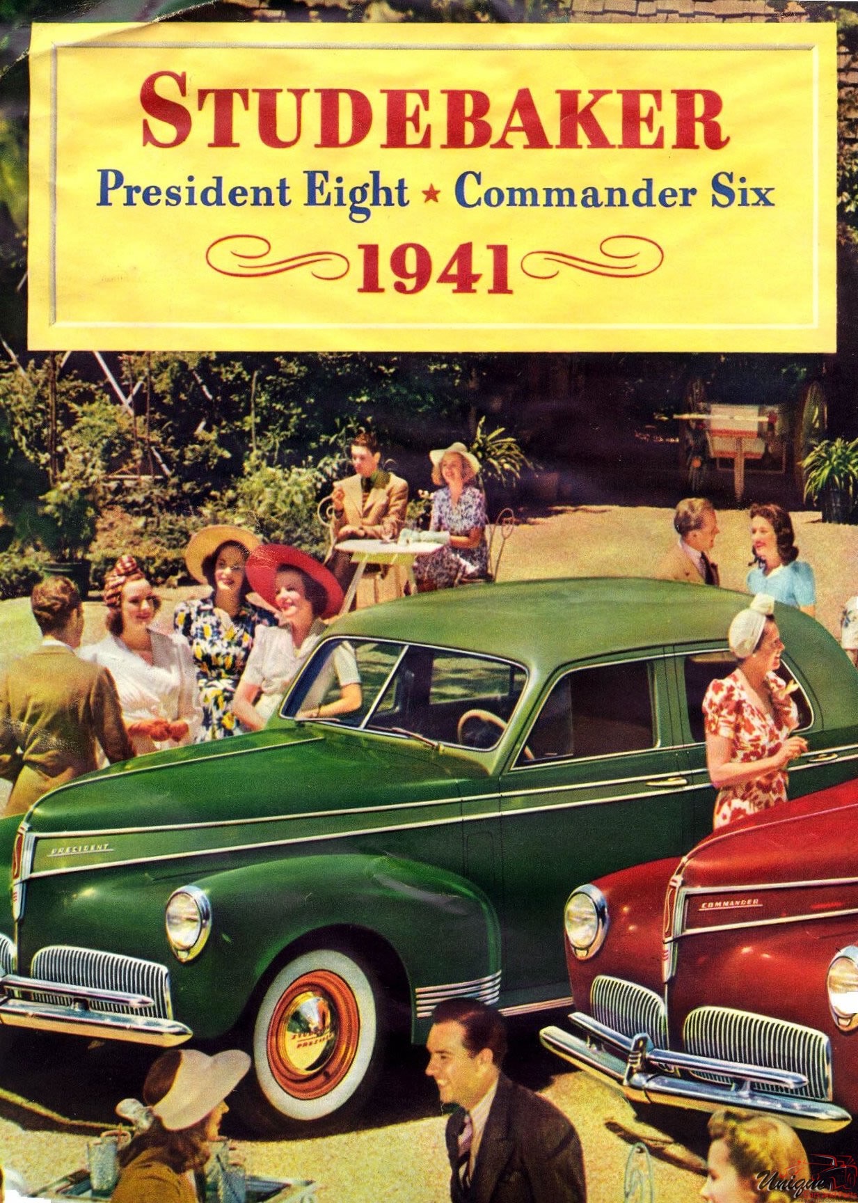 1941 Studebaker Presiden Eight and Commander Six Brochure